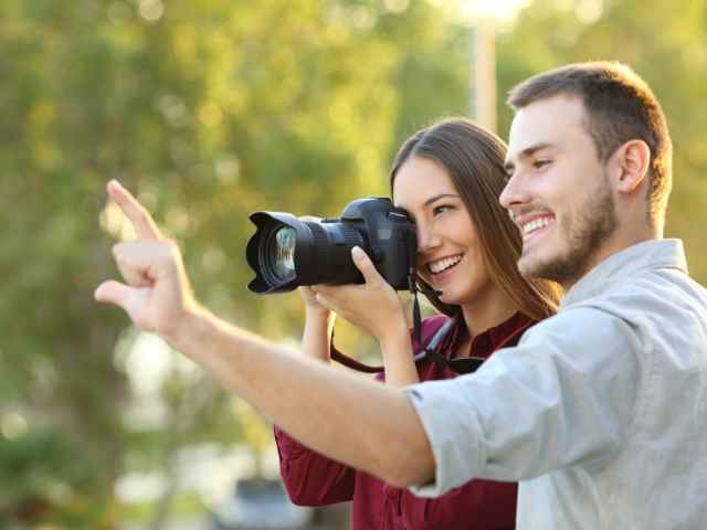 fotografía en pareja 